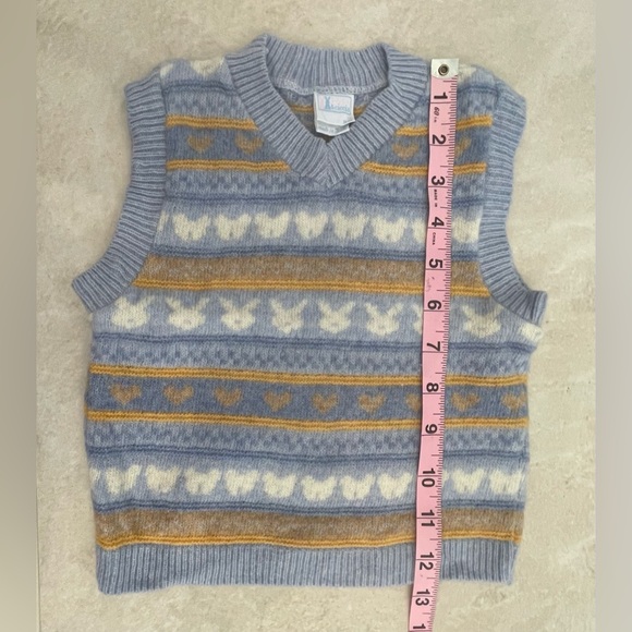 Italian Designer Pappa & Ciccia 9 mos Pants & Sweater Vest Set Outfit - Picture 9 of 13